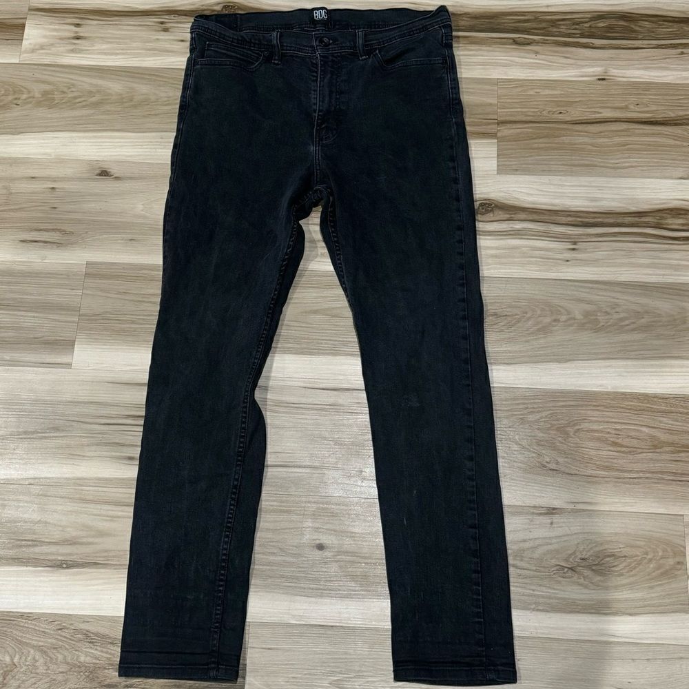 Urban Outfitters BDG Slim Straight Black Jeans Men’s 36X32
